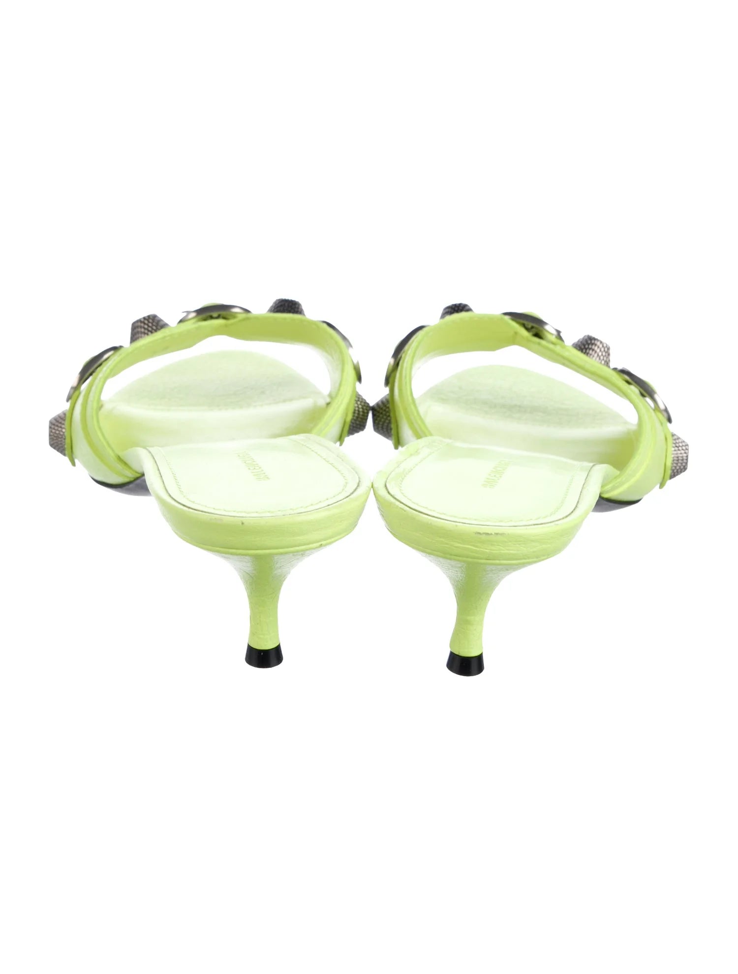 Balenciaga Flou Studded Mules