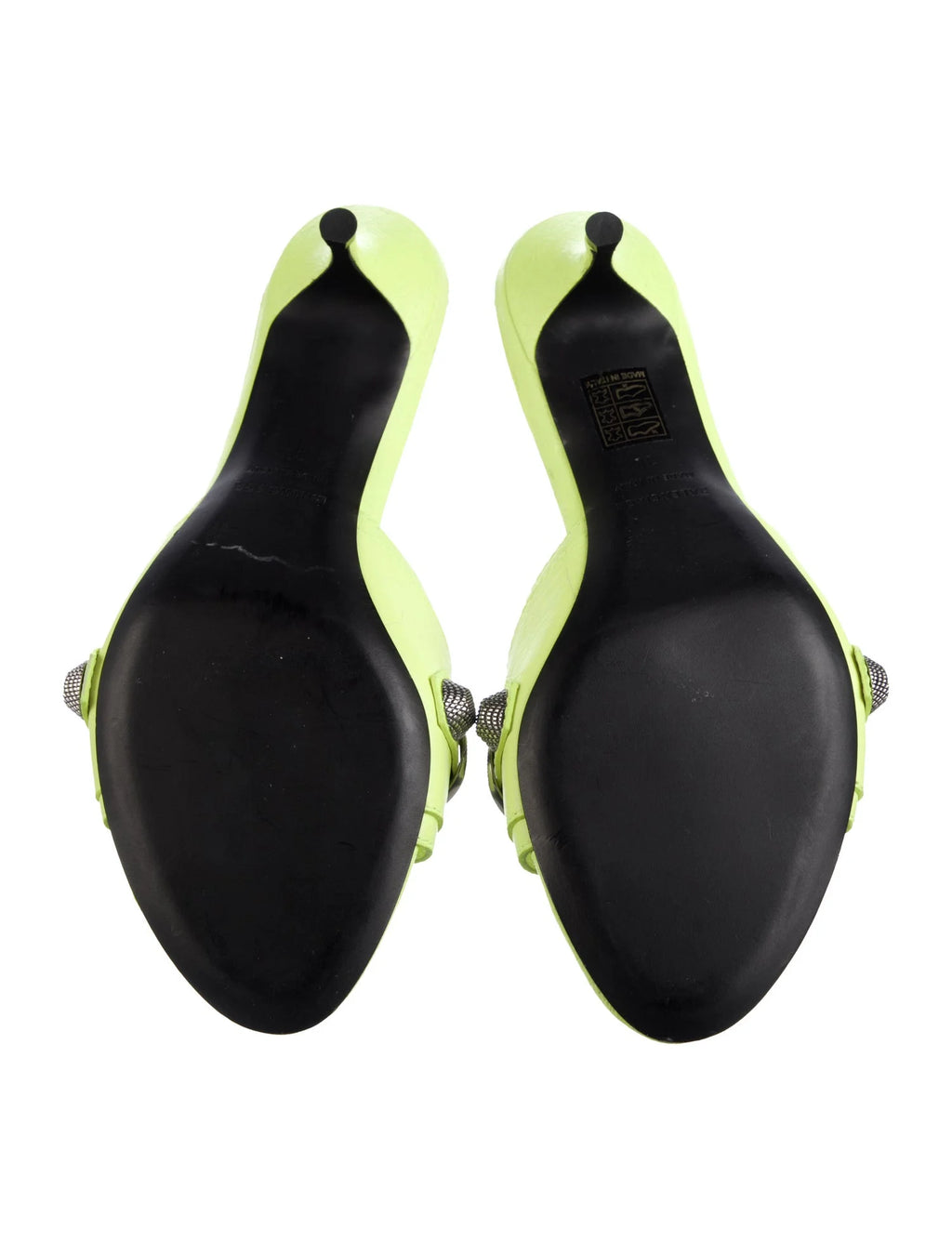 Balenciaga Flou Studded Mules