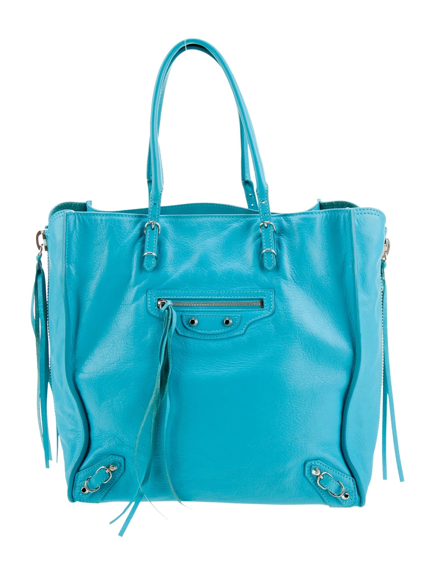 Balenciaga Leather Papier A4 Bag