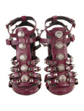 Balenciaga Studded Gladiator High Heel Sandals