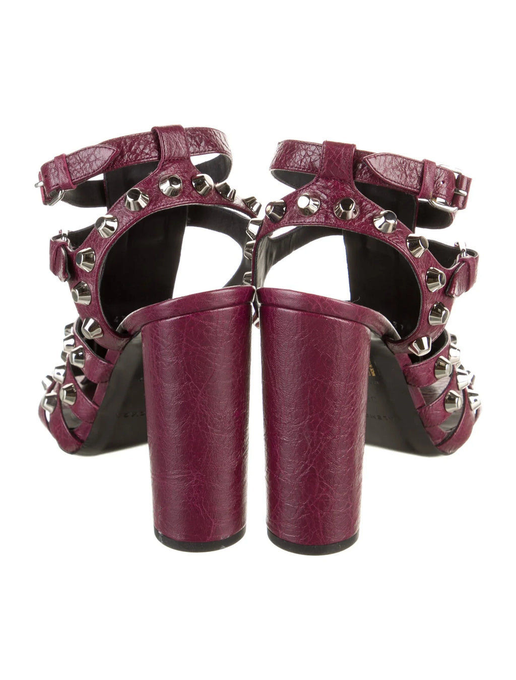 Balenciaga Studded Gladiator High Heel Sandals