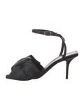Balenciaga Leather Bow Sandals