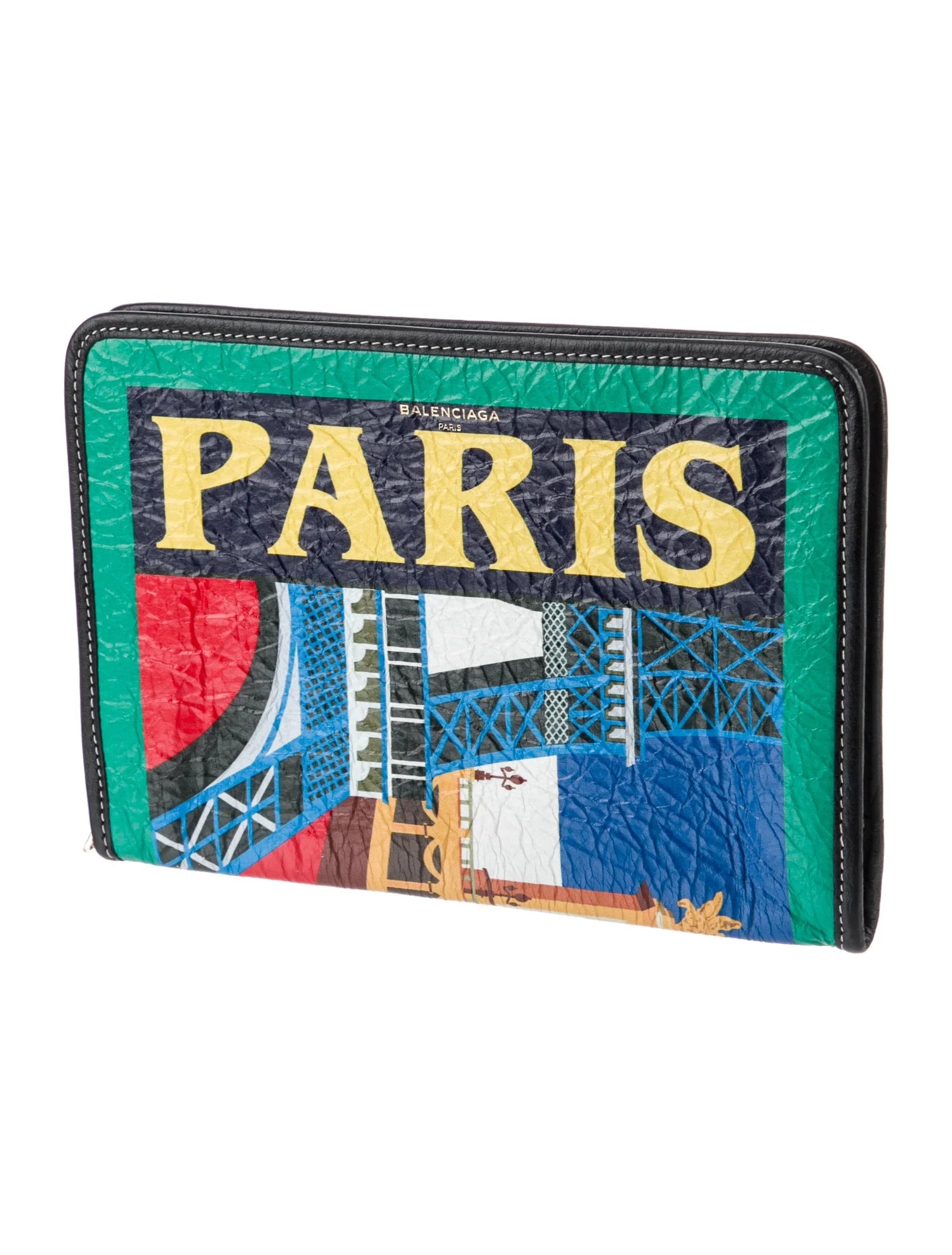 Balenciaga S/S18 Bazar "Paris" Tote