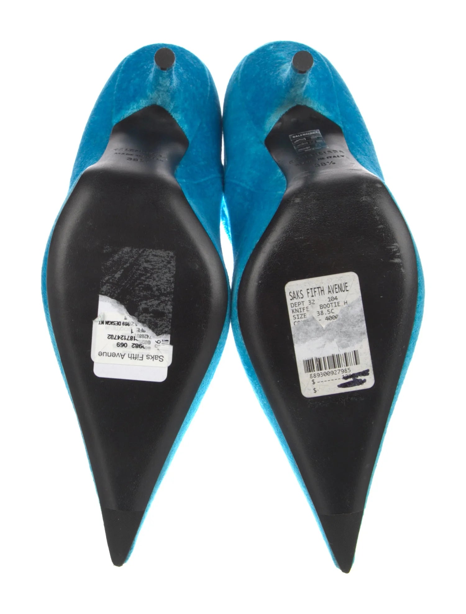 Balenciaga Velvet Knife Booties