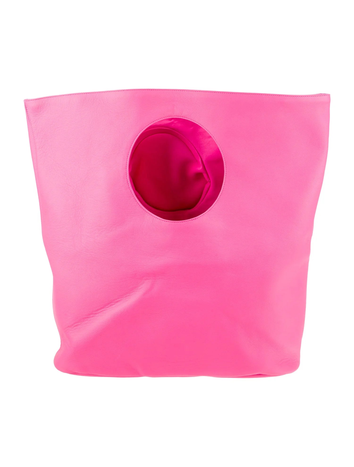 Balenciaga Pink Leather Arm Sleeve Bag