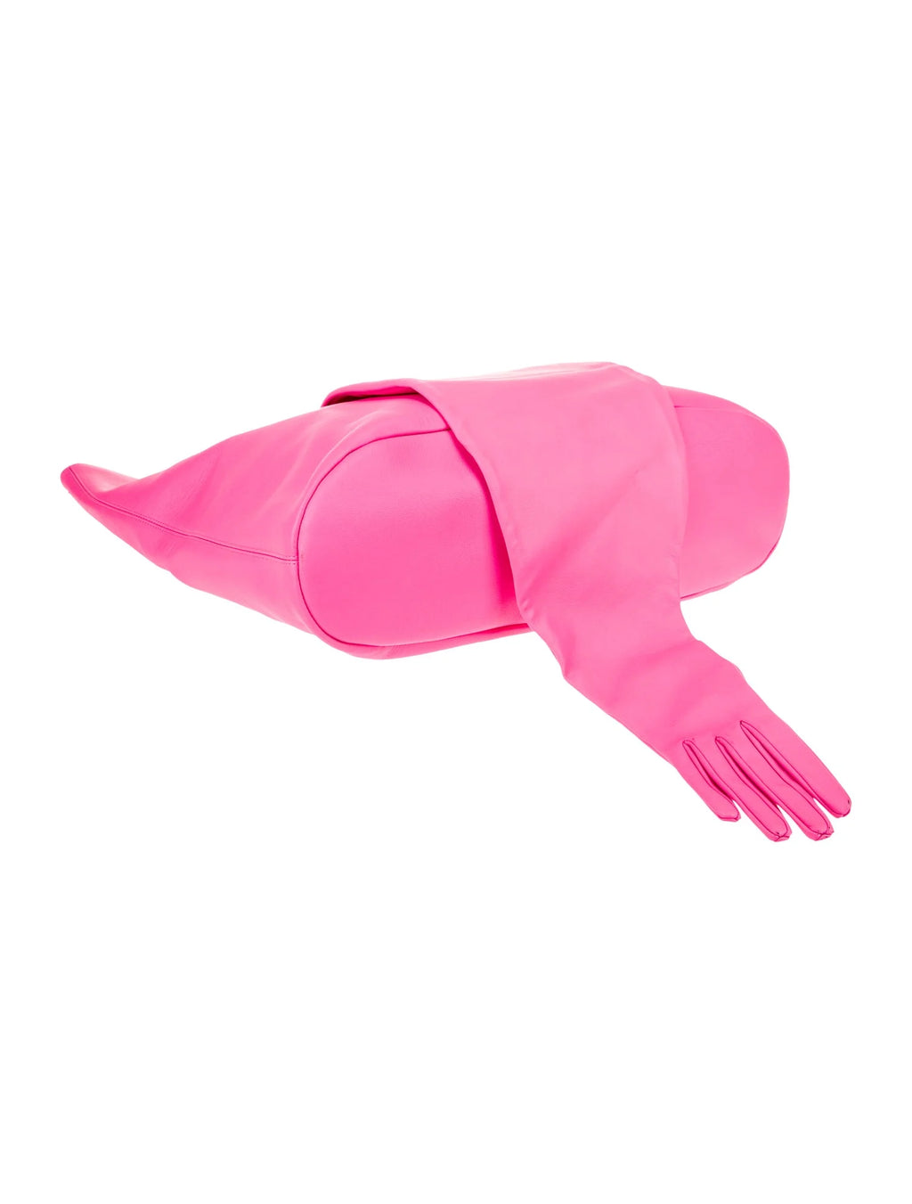 Balenciaga Pink Leather Arm Sleeve Bag