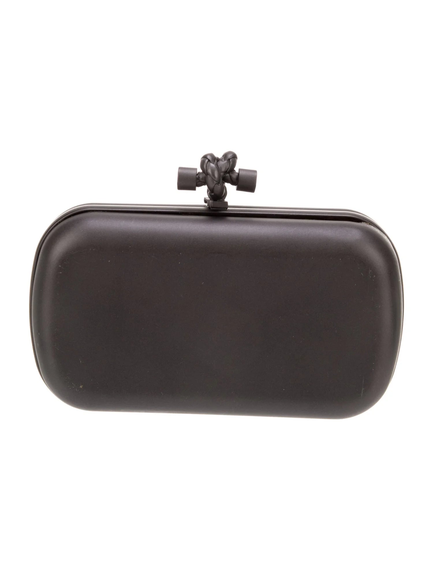 Bottega Leather Evening Clutch