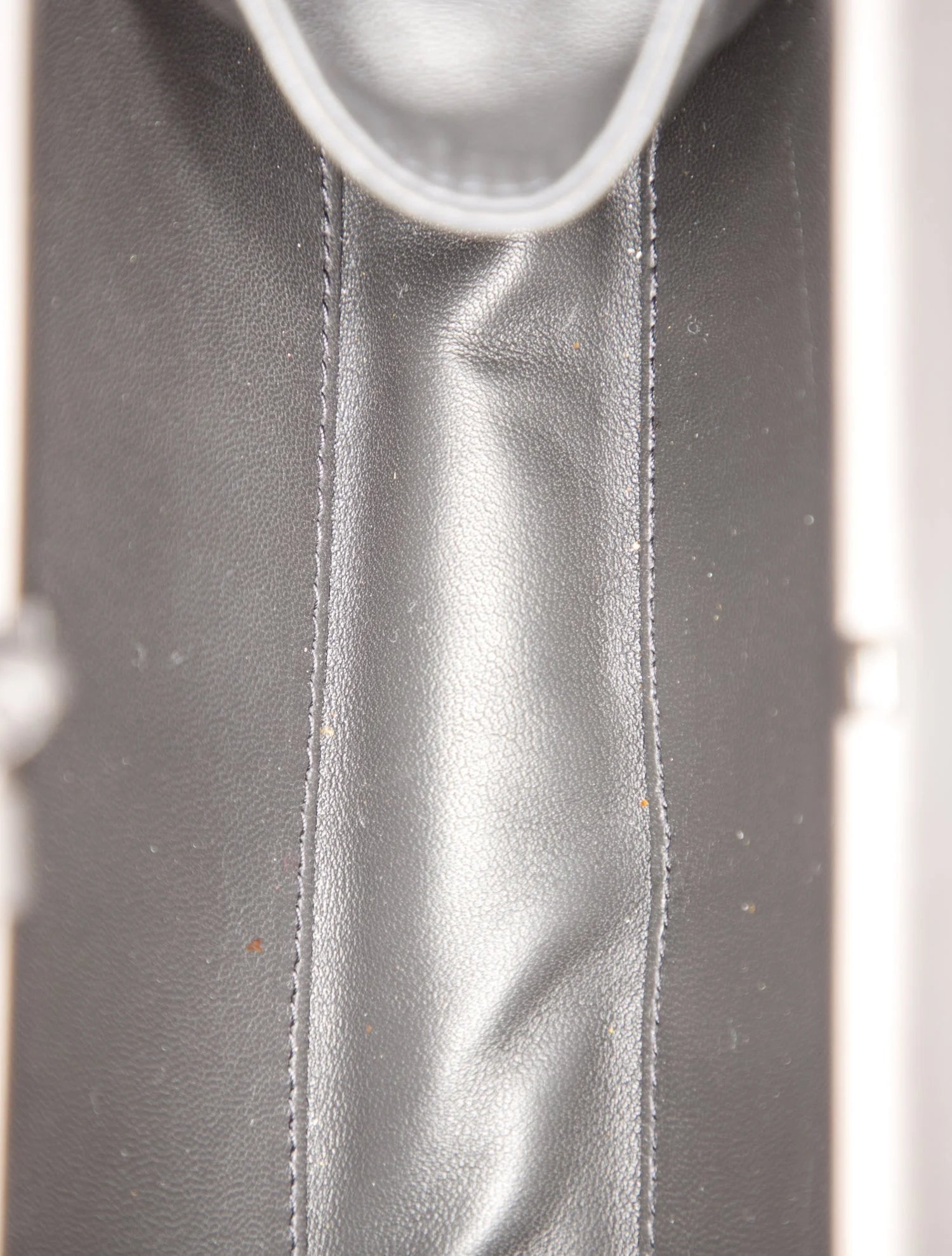 Bottega Leather Evening Clutch