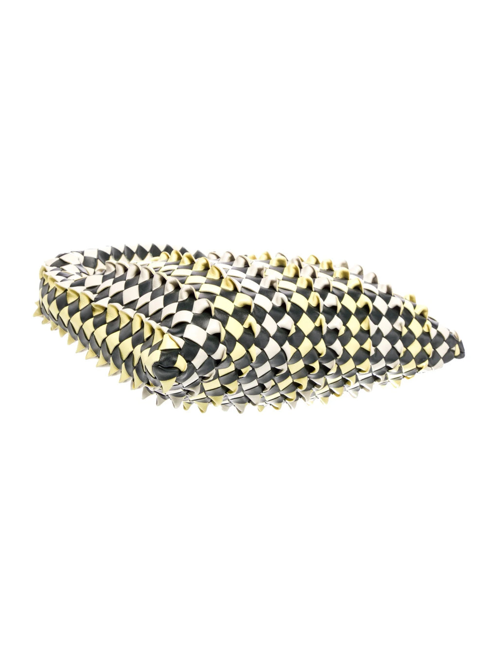 Bottega Veneta Two Tone Intrecciato Hop Bag