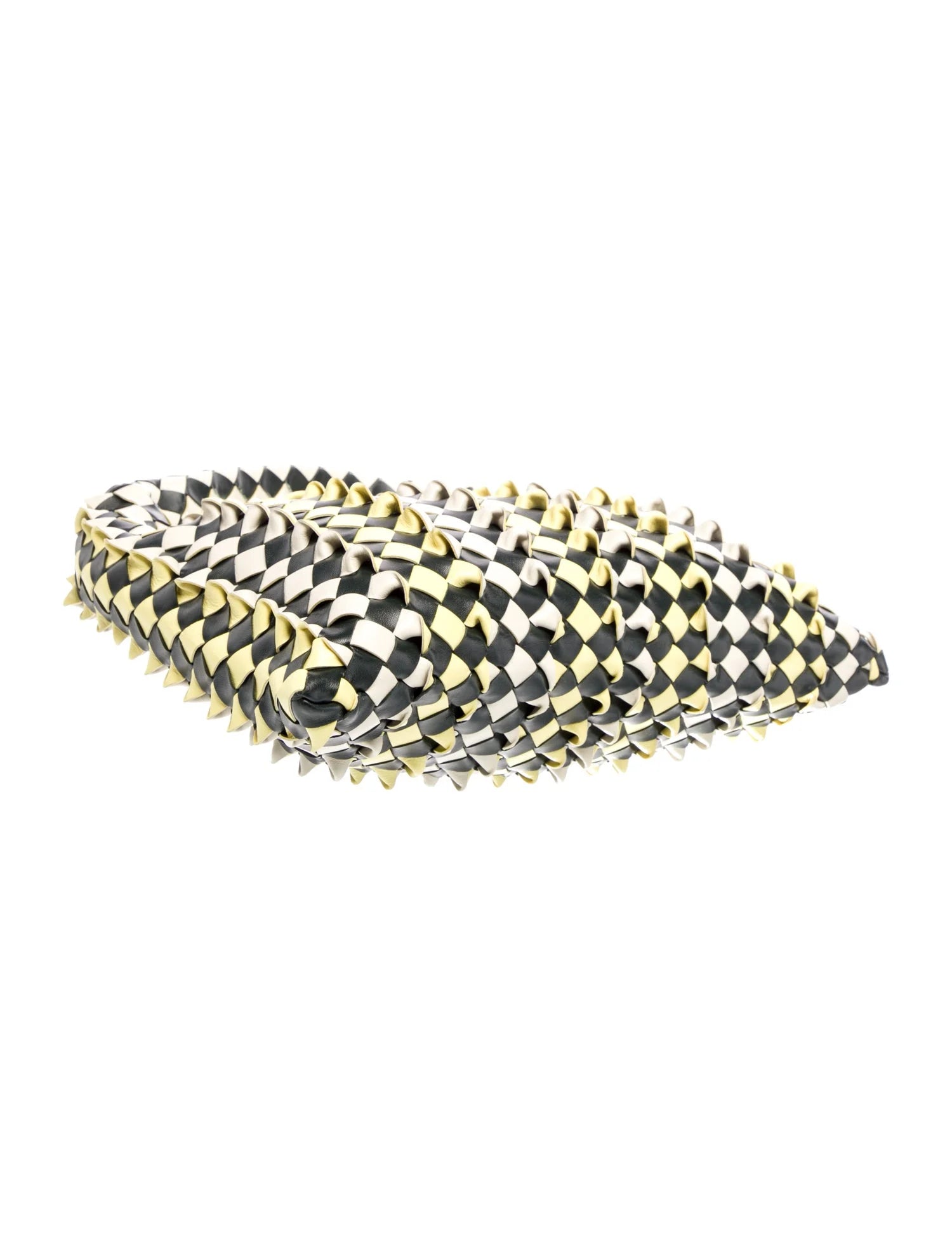 Bottega Veneta Two Tone Intrecciato Hop Bag