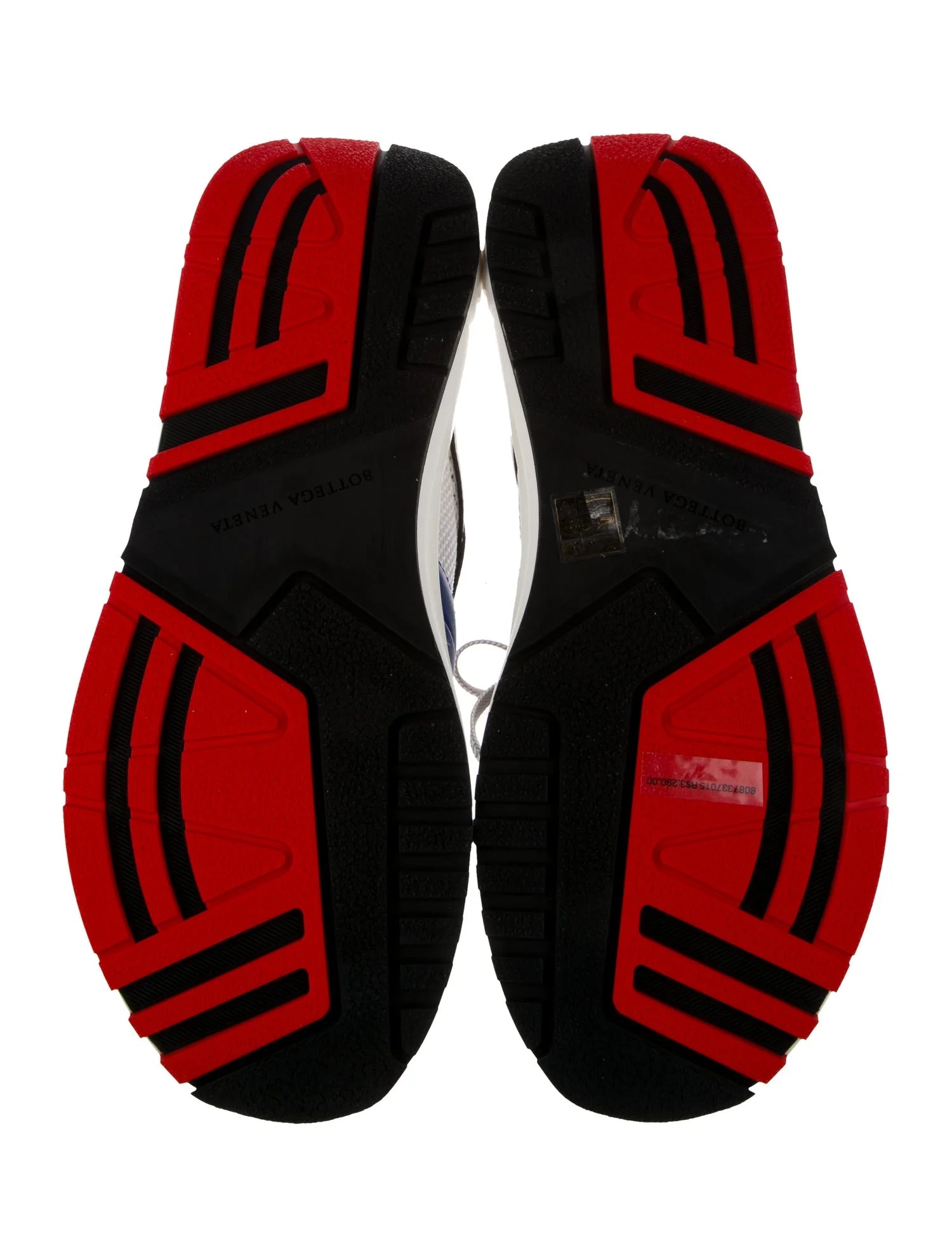 Bottega Leather/Mesh Trainers