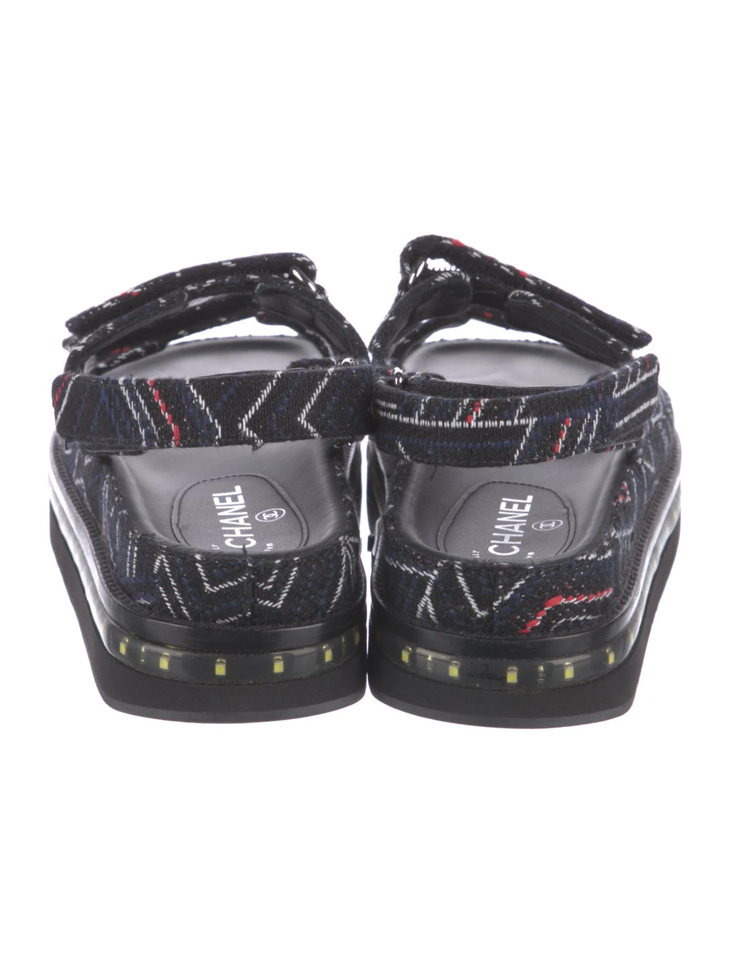 Chanel SS/16 LED Light Up CC Strap Sandals