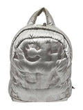 Chanel FW/17 Silver Nylon Backpack