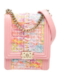 Chanel SS/19 Minaudière Tweed Boy Bag