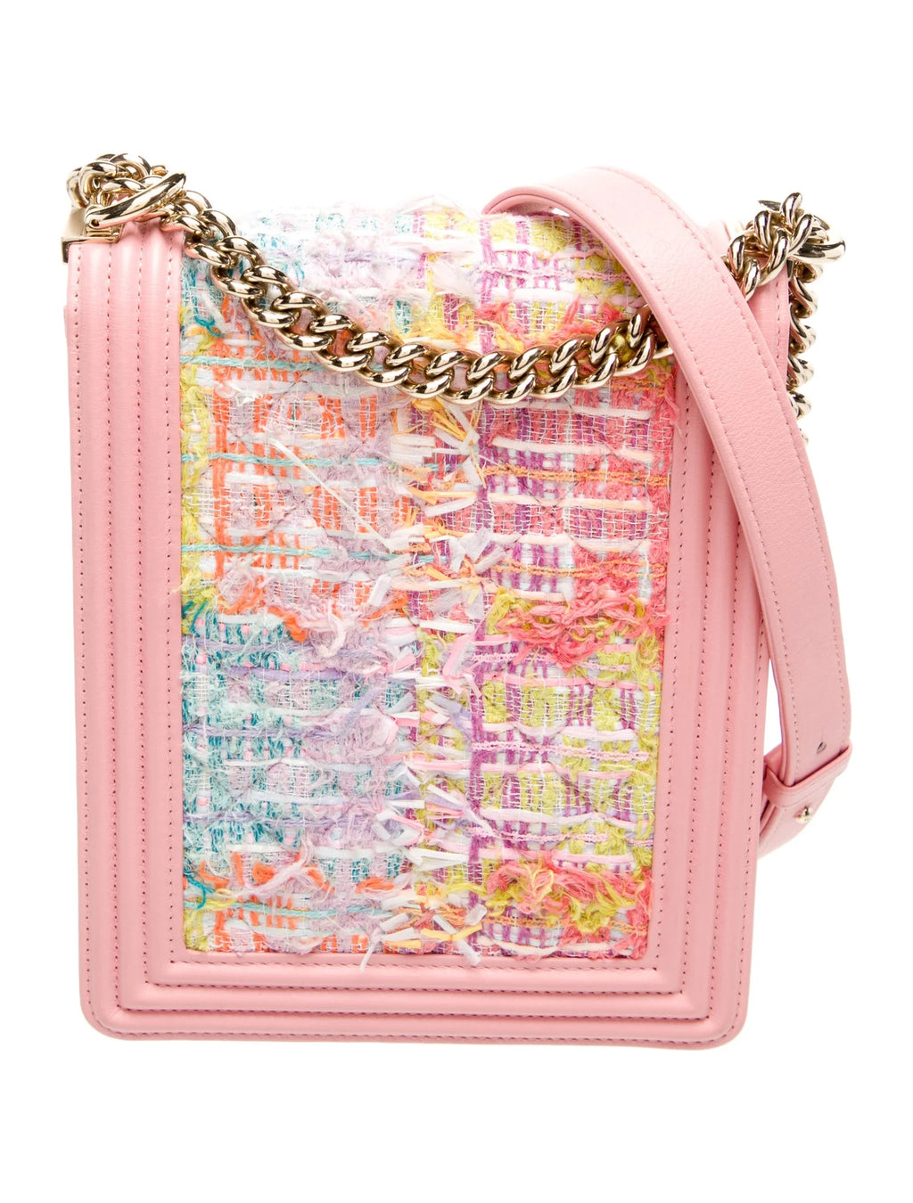 Chanel SS/19 Minaudière Tweed Boy Bag