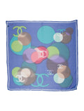 Chanel CC Graphic Silk Scarf