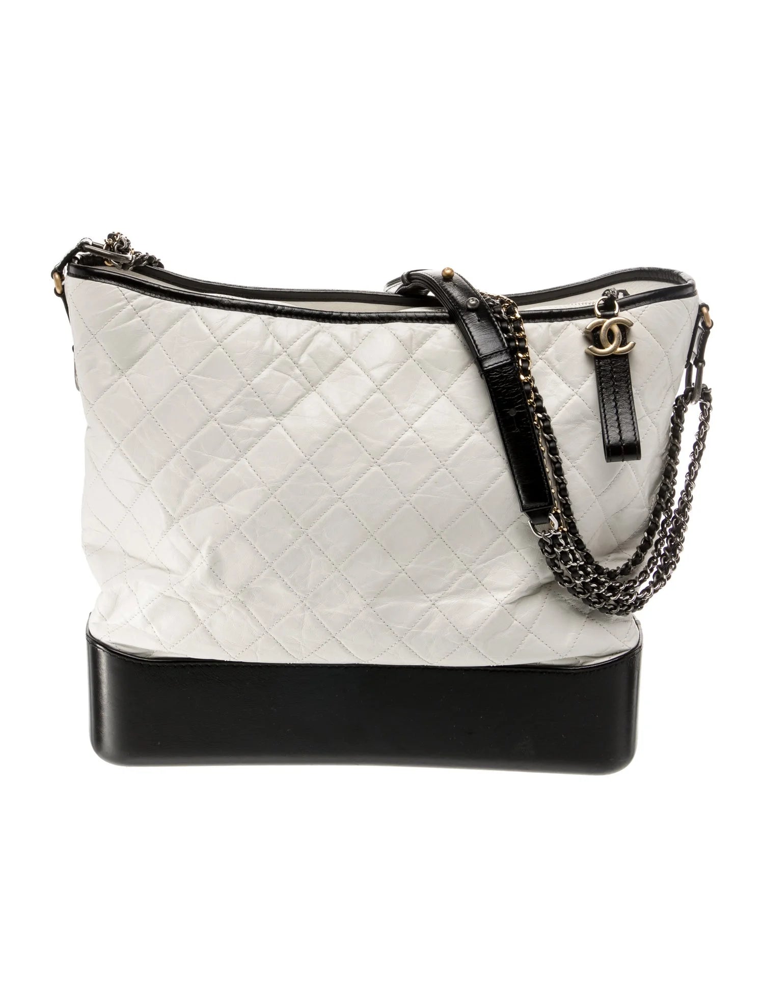 Chanel Gabrielle Large Quilted Leather Hobo Bag
