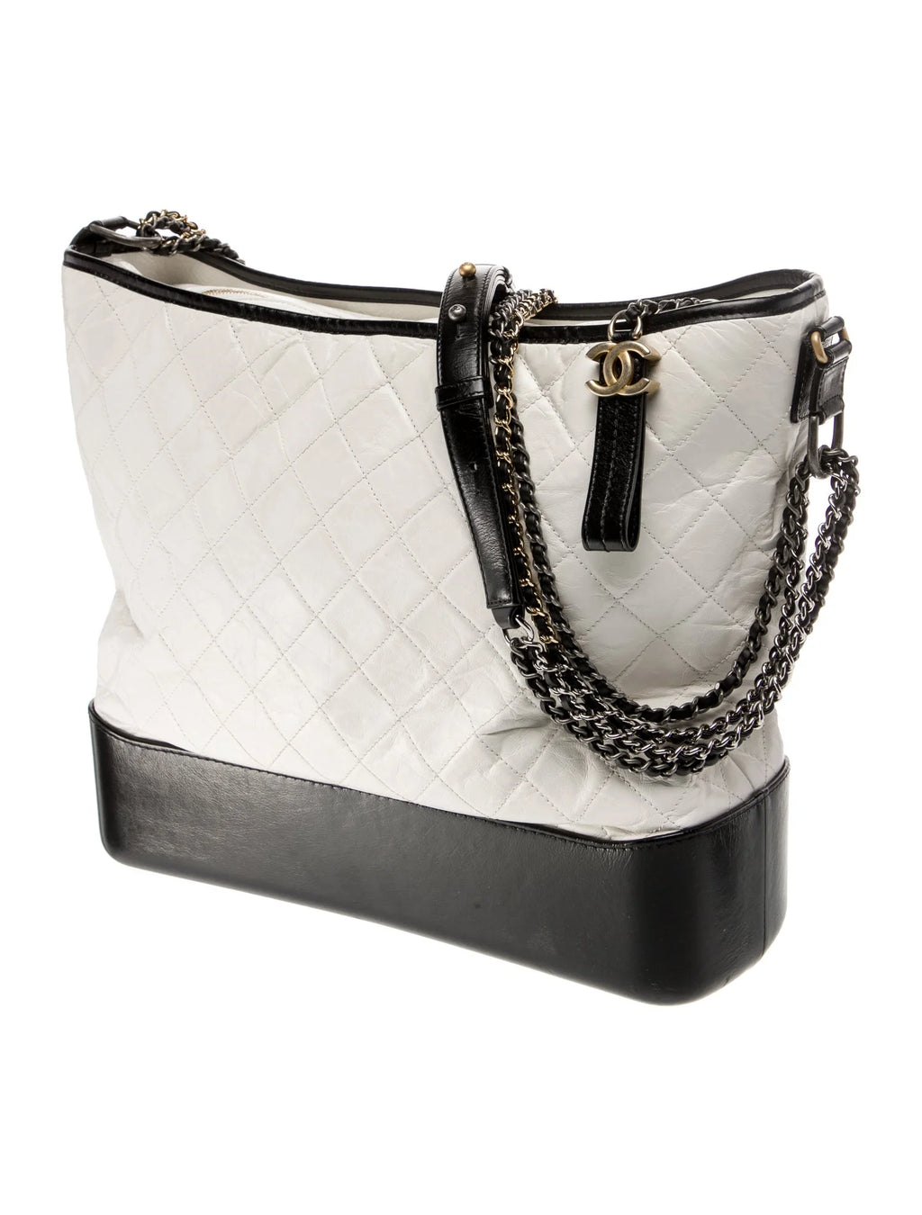 Chanel Gabrielle Large Quilted Leather Hobo Bag