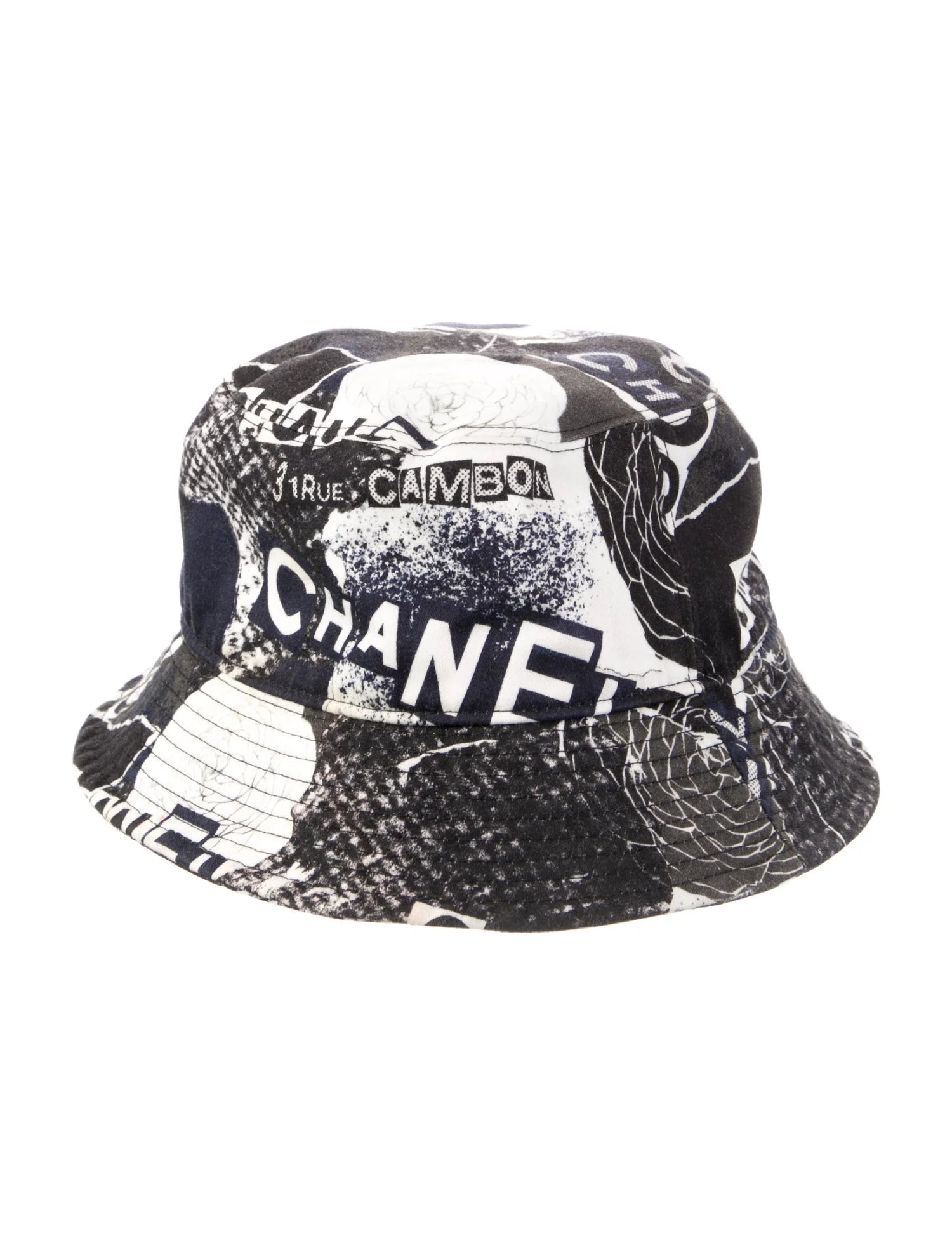 Chanel SS/20 Camellia Printed Bucket Hat