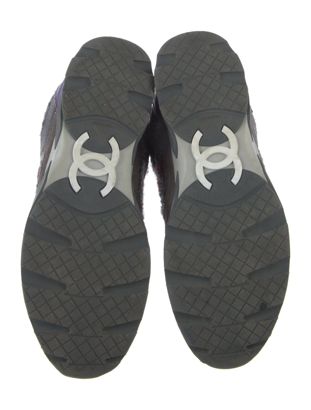 Chanel Tweed CC Trainers