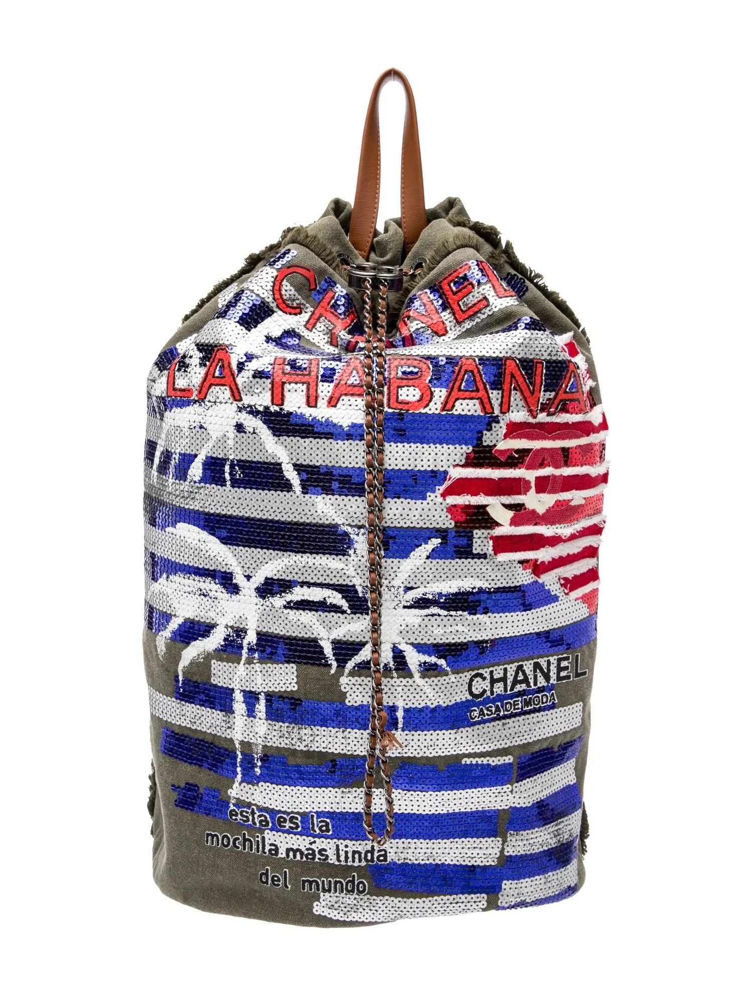 Chanel Cruise 2017 Paris-Cuba Backpack