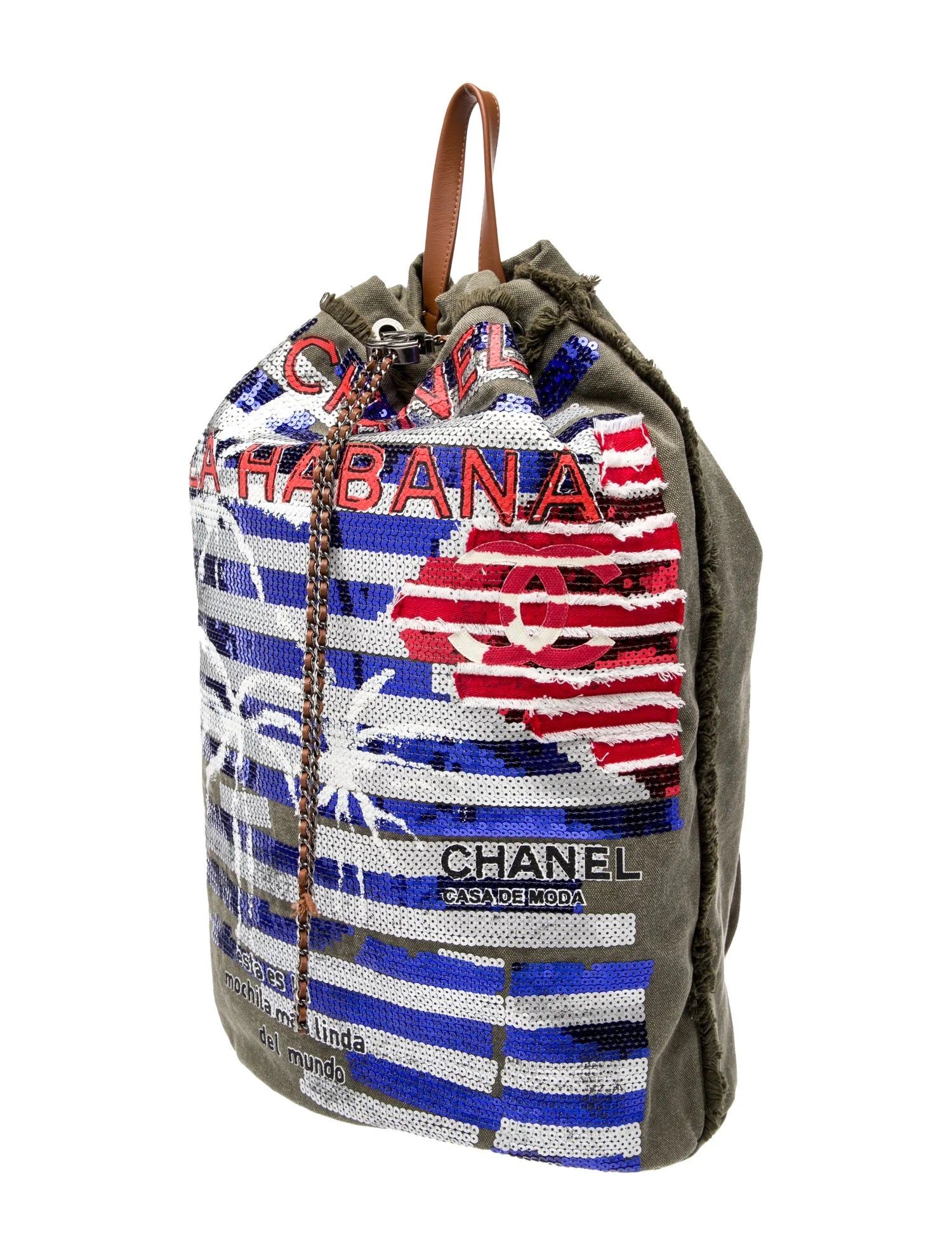 Chanel Cruise 2017 Paris-Cuba Backpack