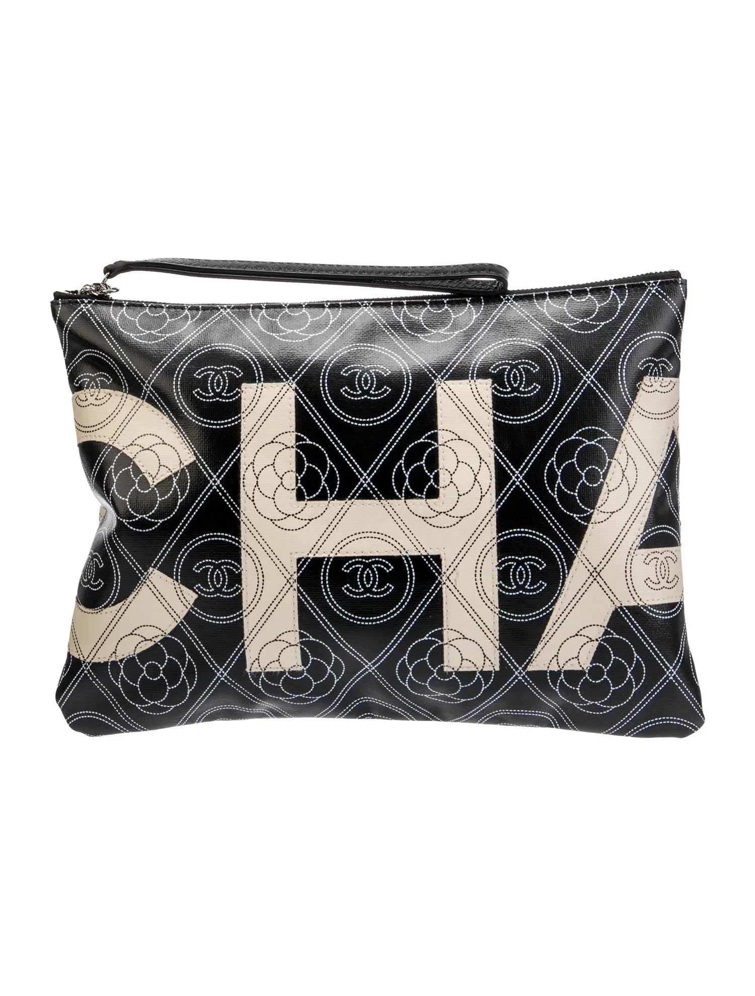 Chanel FW/22 Maxi Minaudière Camellia Pouch