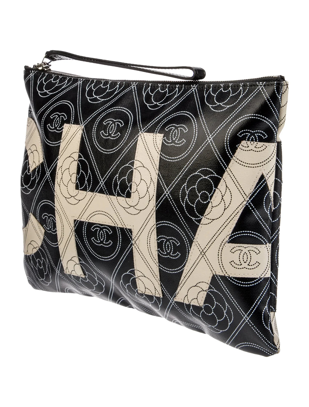 Chanel FW/22 Maxi Minaudière Camellia Pouch