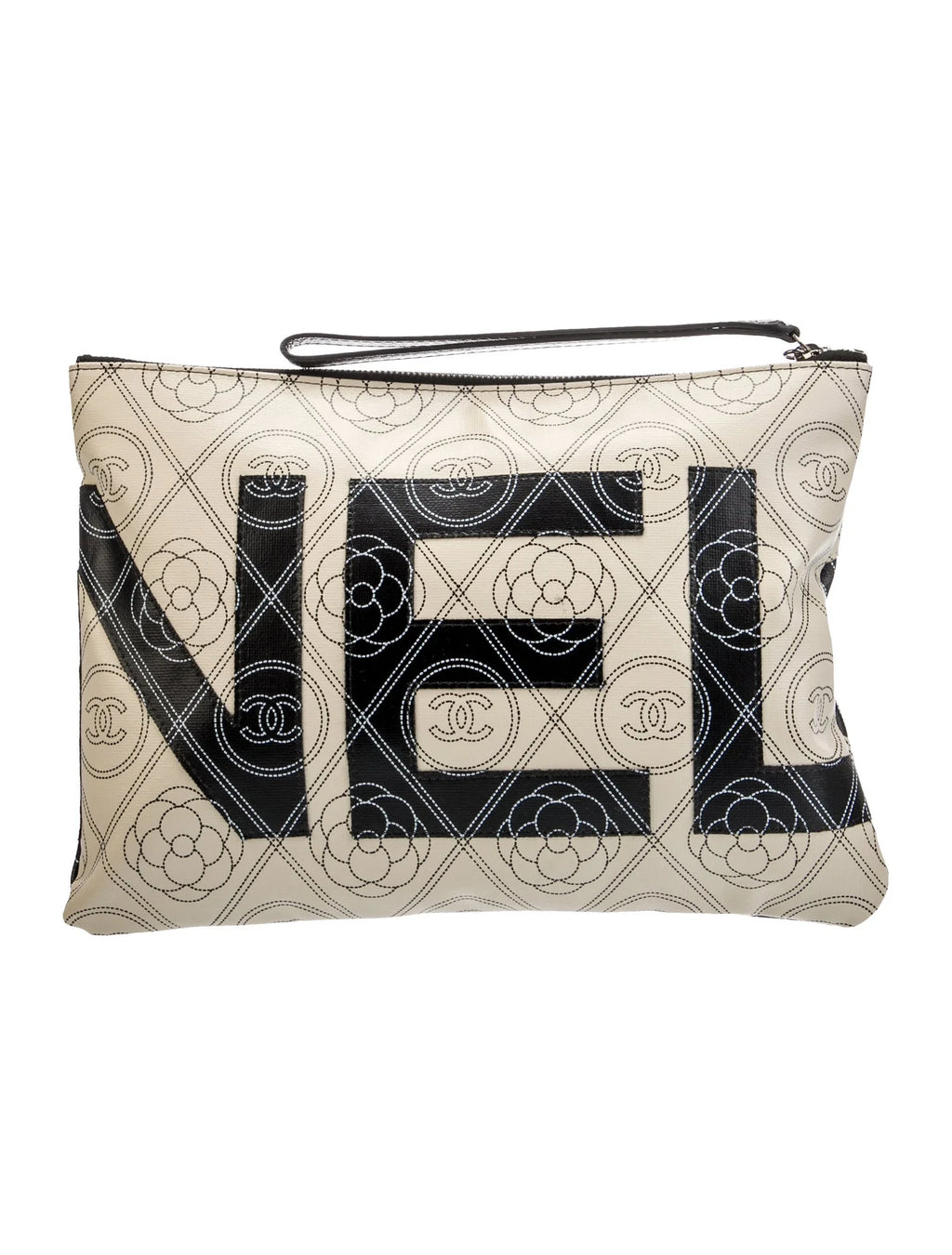 Chanel FW/22 Maxi Minaudière Camellia Pouch