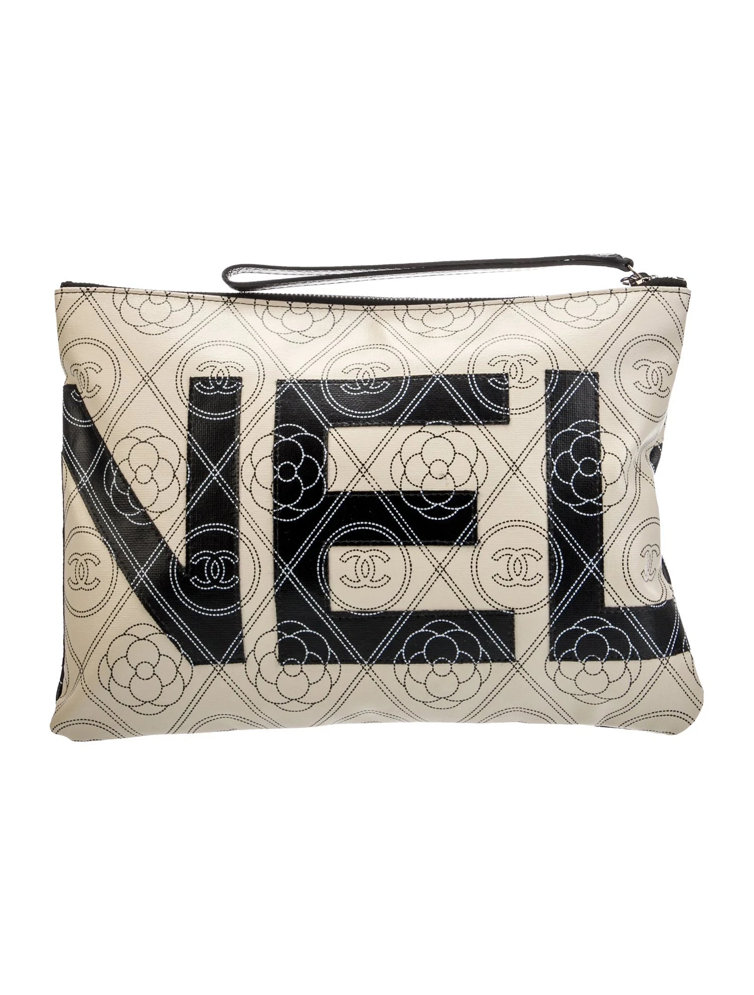 Chanel FW/22 Maxi Minaudière Camellia Pouch