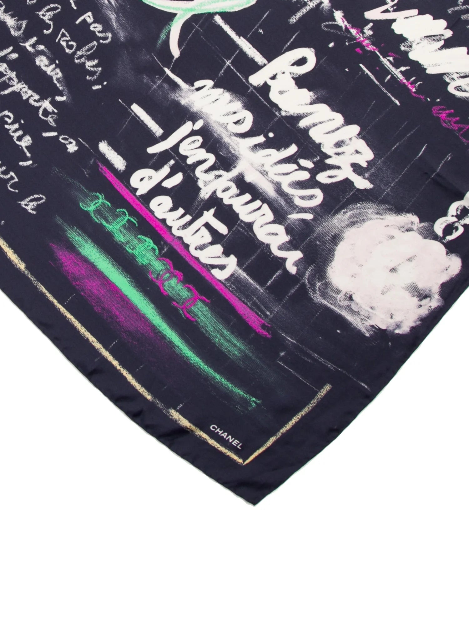 Chanel FW/15 Silk Scraf