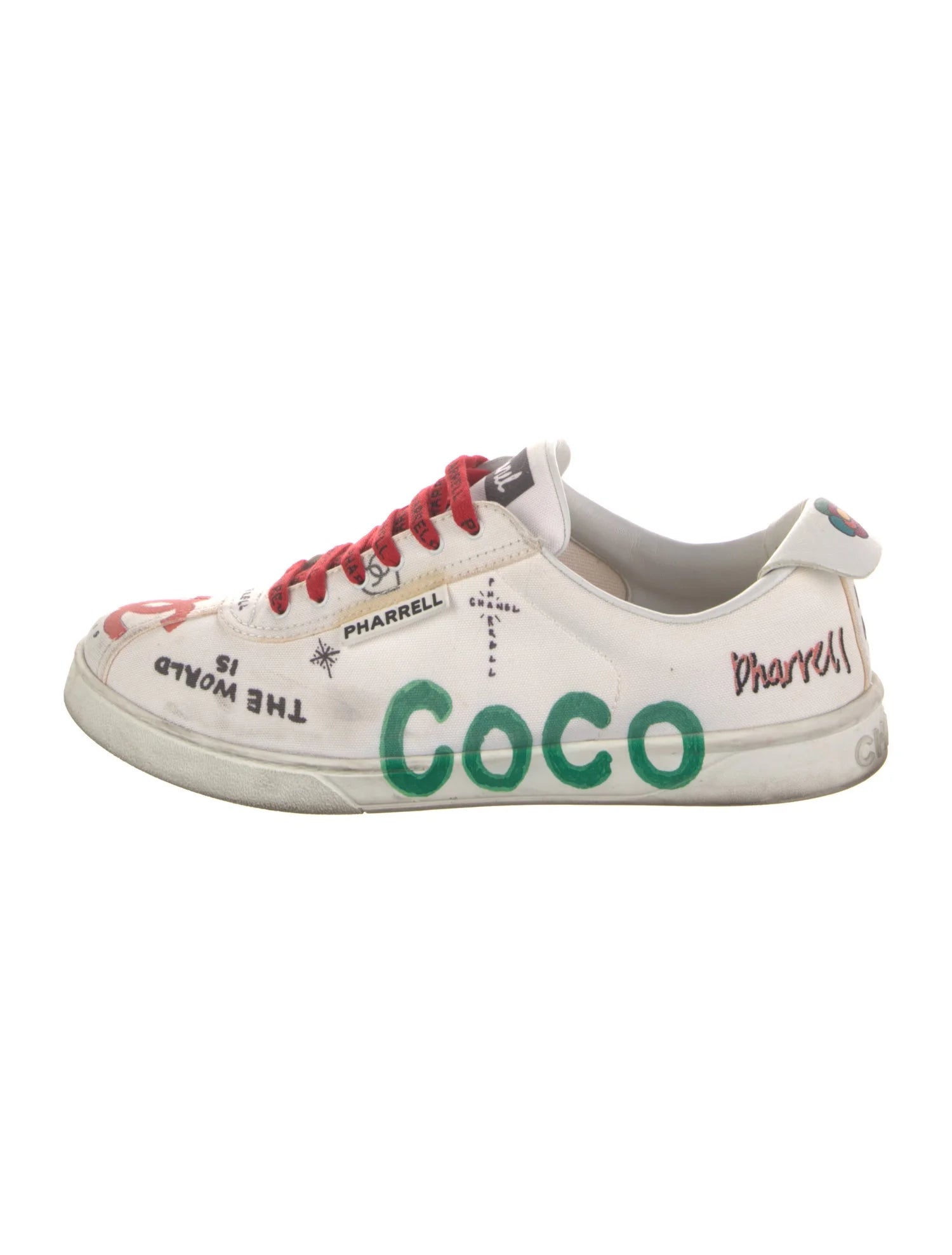 Chanel x Pharrell Canvas CC Sneakers