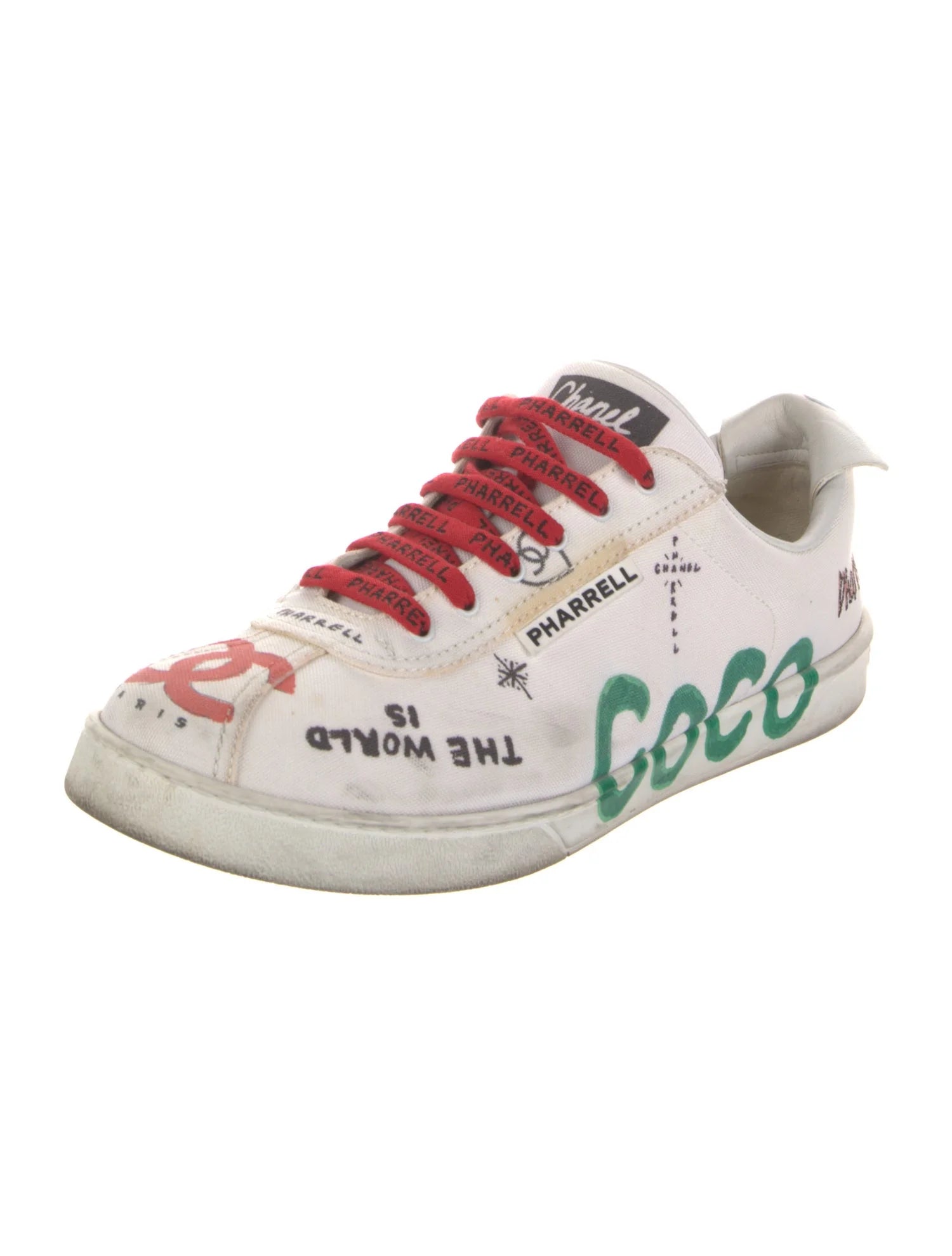 Chanel x Pharrell Canvas CC Sneakers