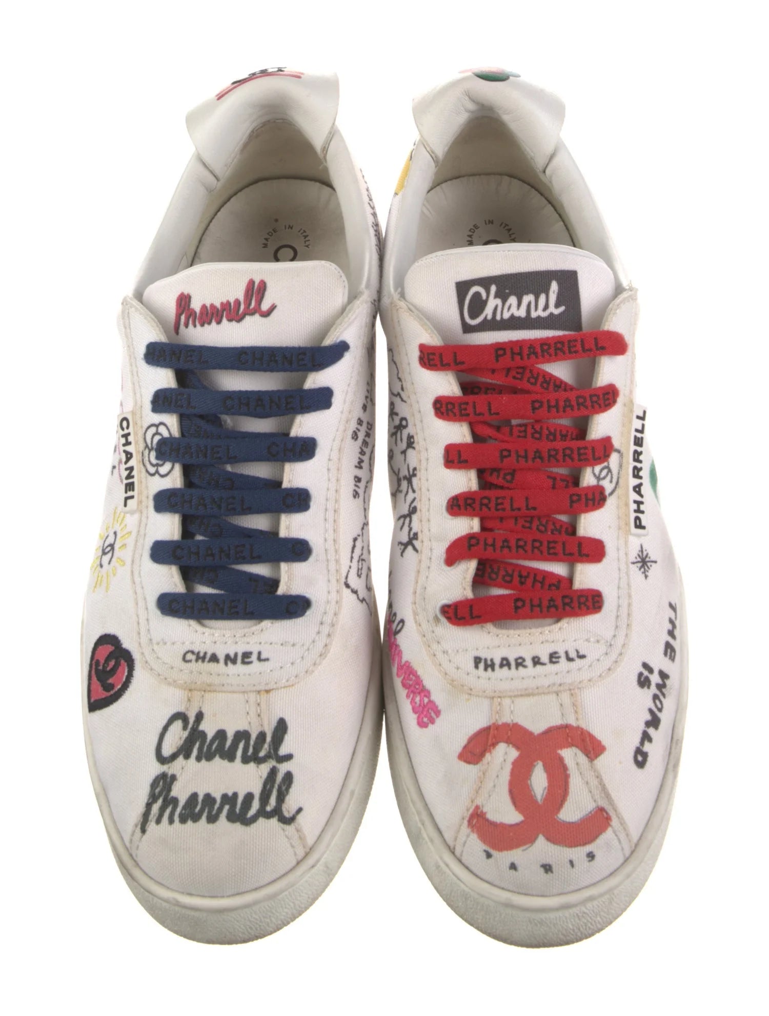 Chanel x Pharrell Canvas CC Sneakers