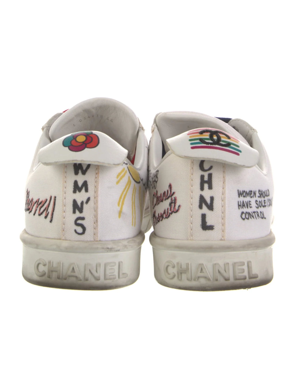 Chanel x Pharrell Canvas CC Sneakers