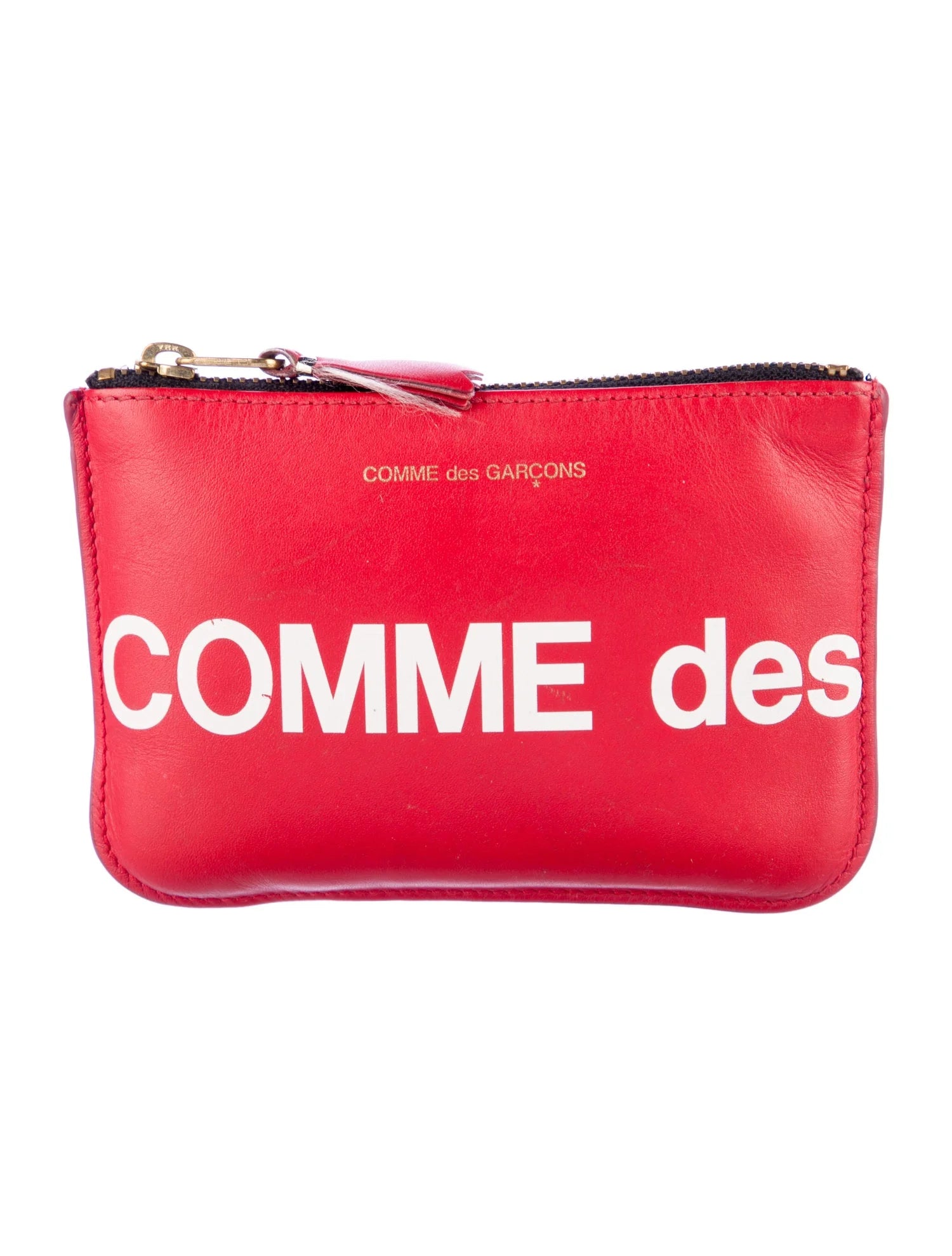 CDG Printed Leather Wallet