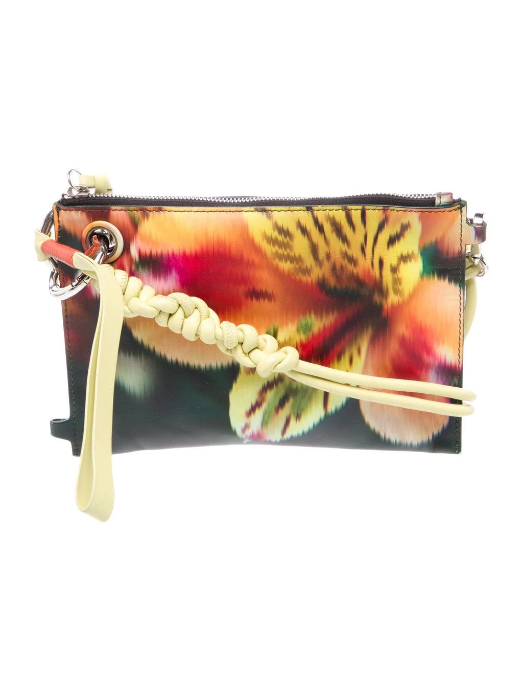 Dries Printed Leather Shoulder Bag