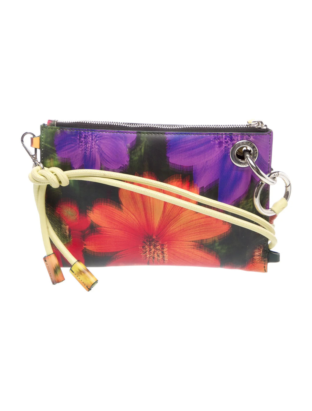 Dries Printed Leather Shoulder Bag