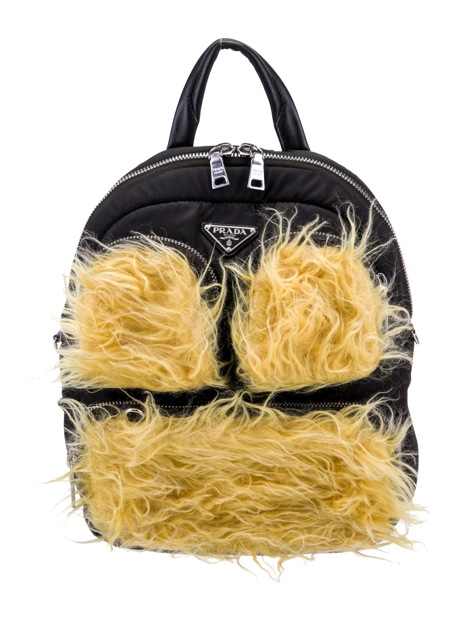 Prada F/W 2019 Fur Backpack