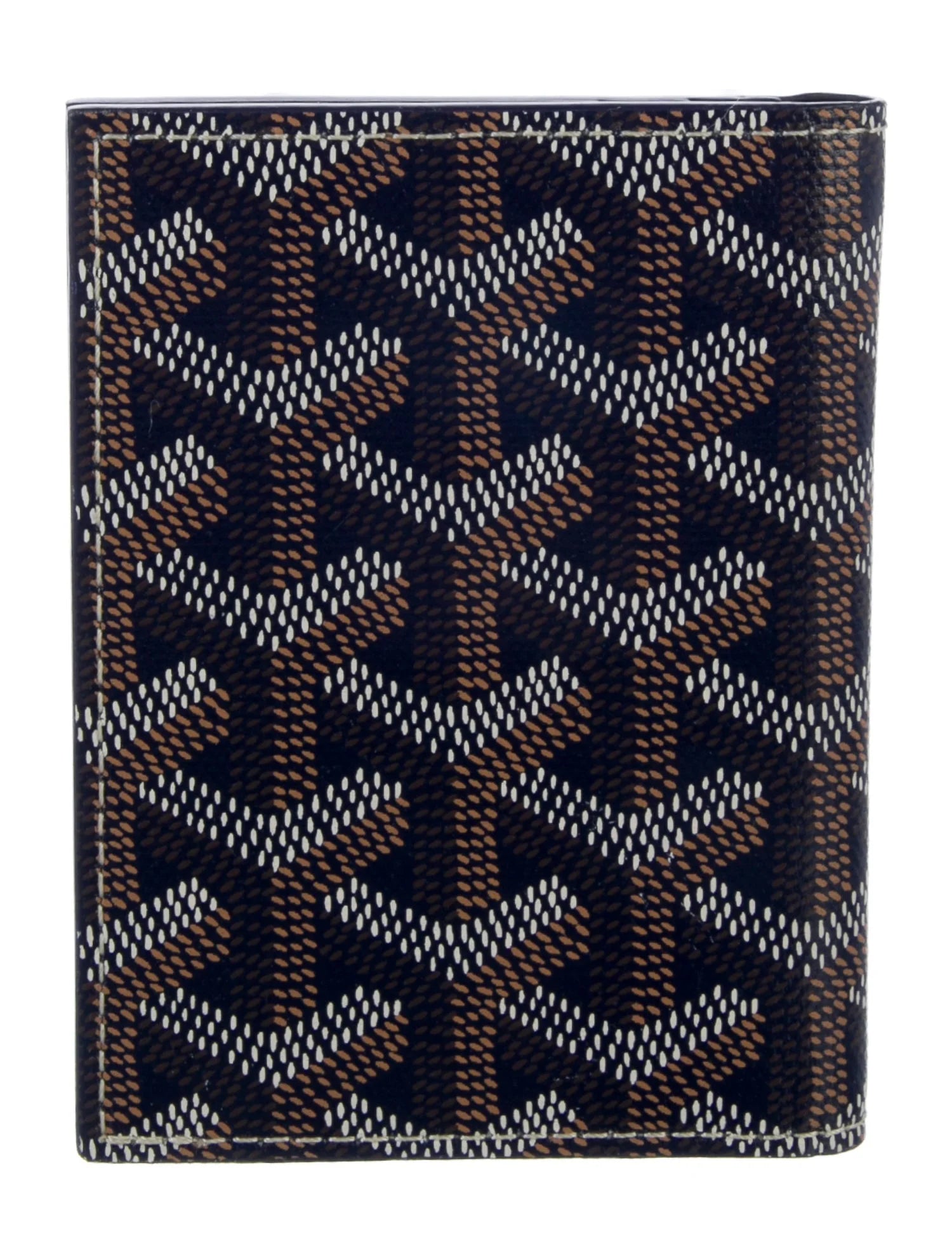 Goyard Navy Printed Card Holder