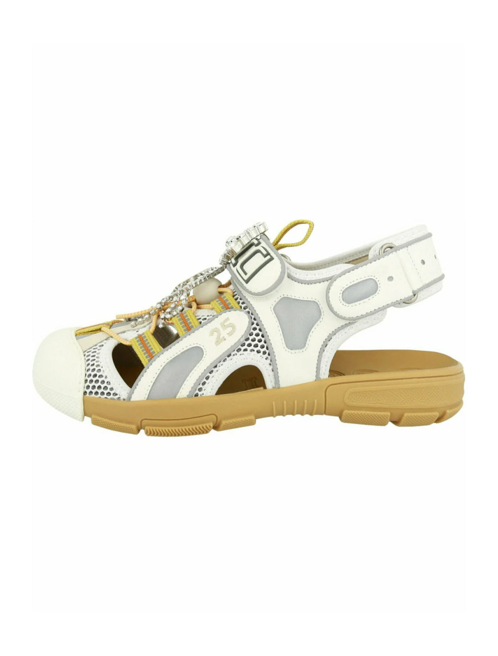 Gucci FW/20 Sling Back Crystal Sandals