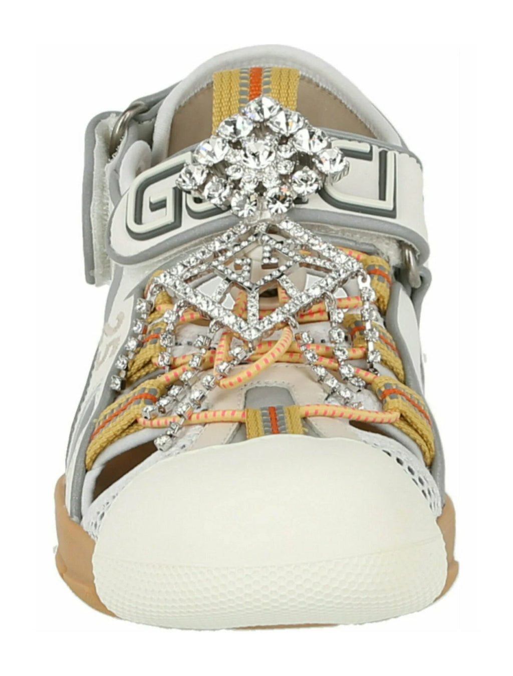 Gucci FW/20 Sling Back Crystal Sandals