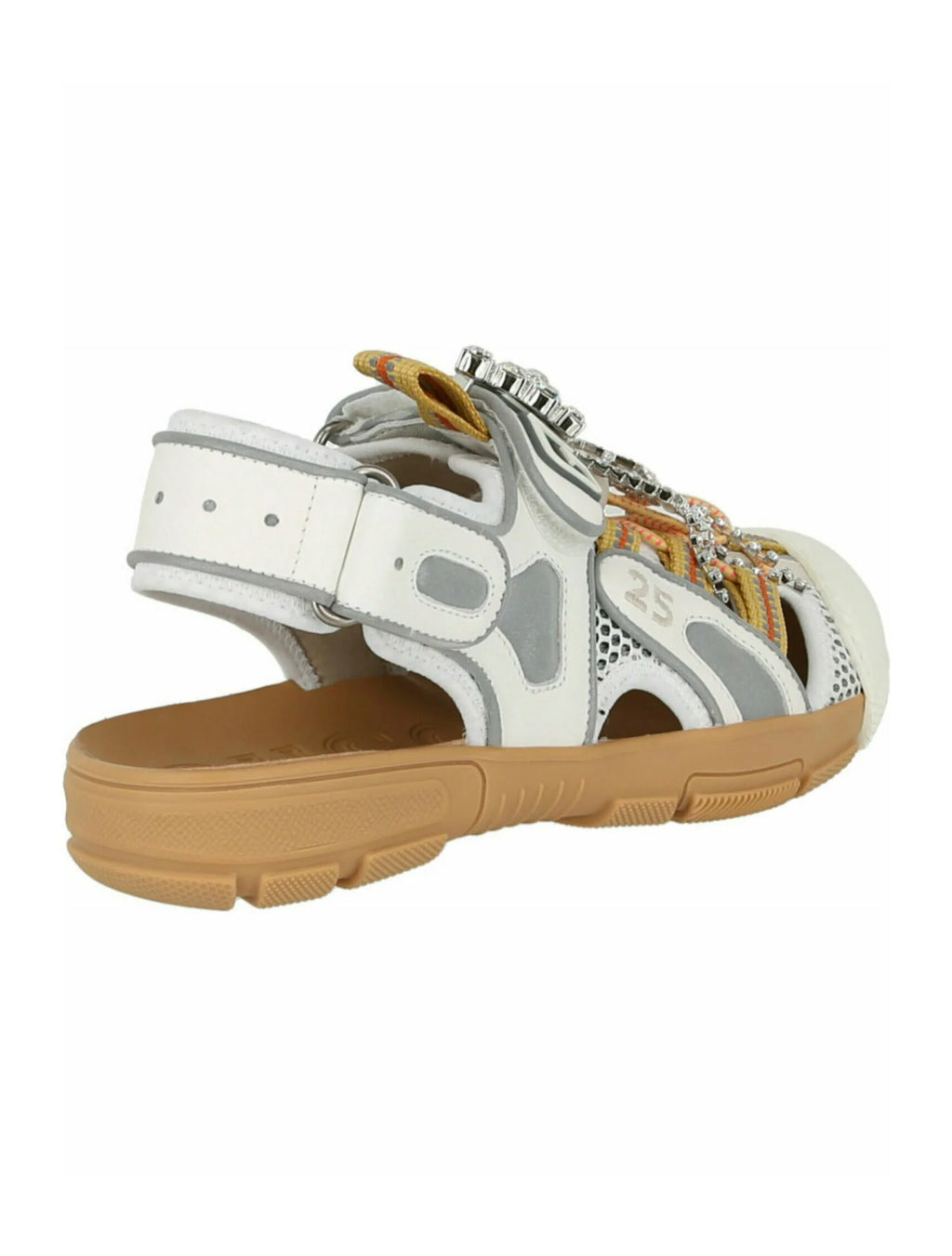 Gucci FW/20 Sling Back Crystal Sandals