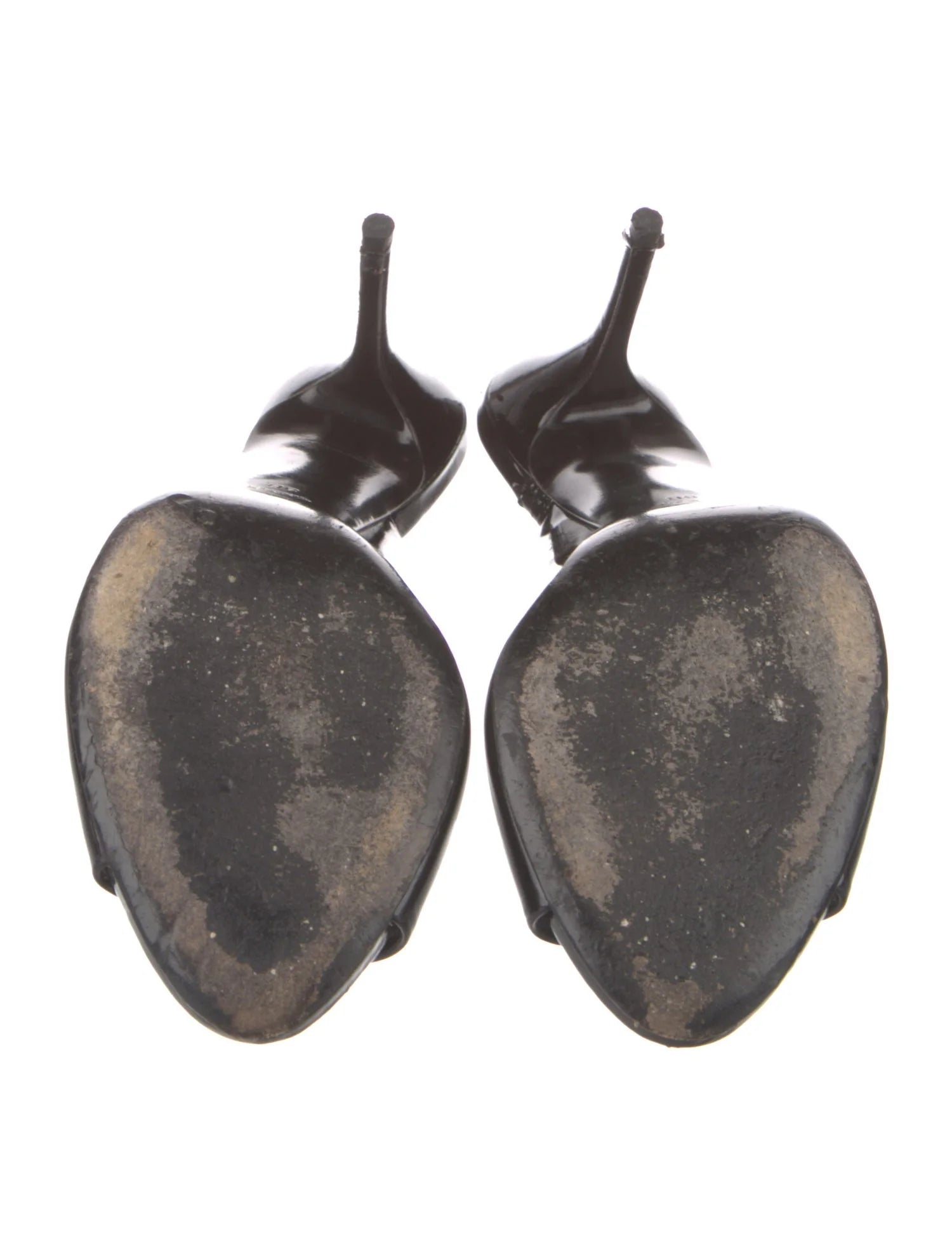 Gucci Patent Leather Mules