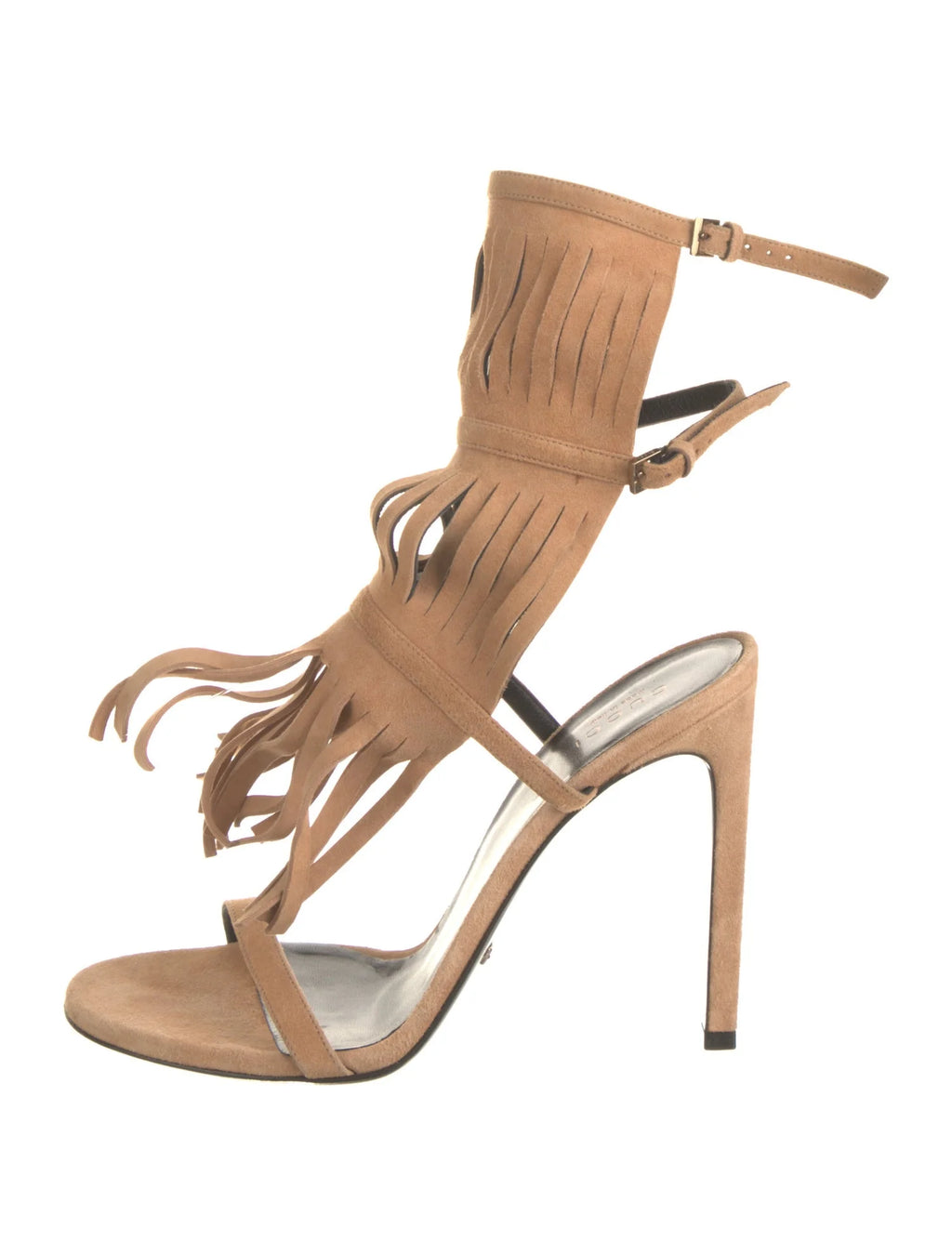 Gucci Suede Gladiator Heels