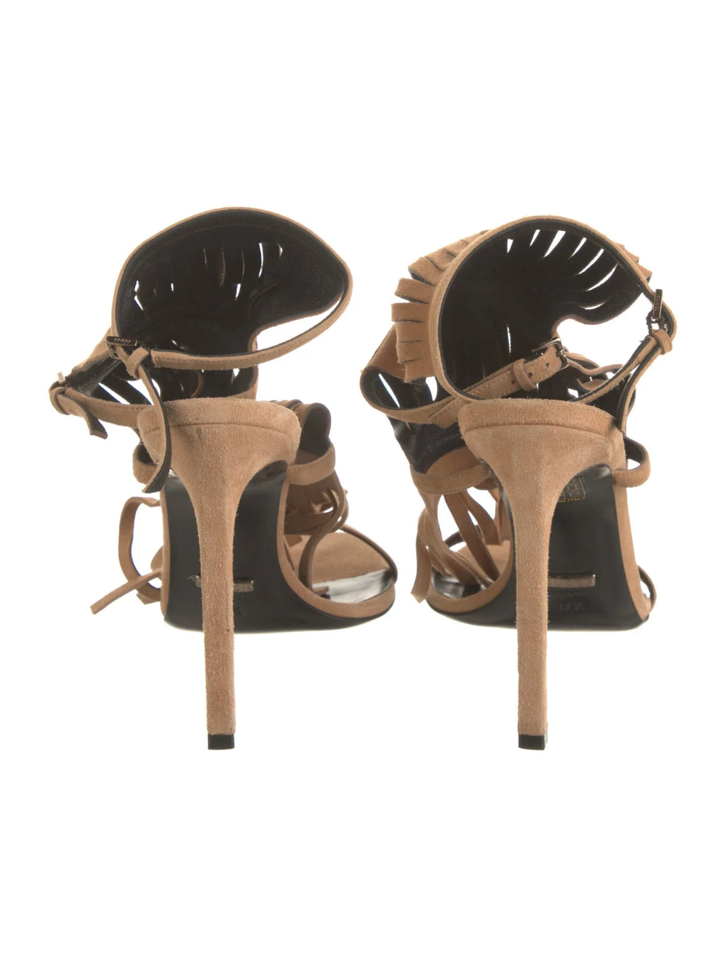 Gucci Suede Gladiator Heels