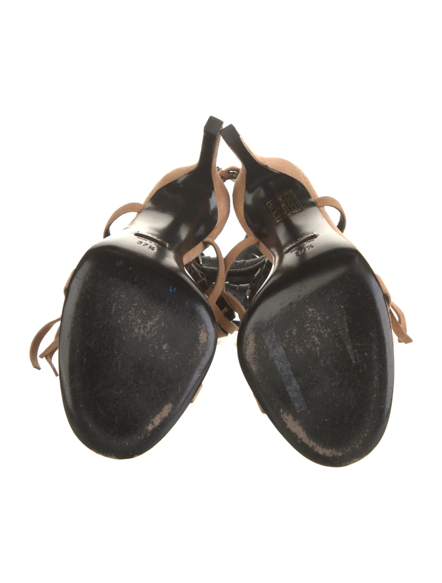 Gucci Suede Gladiator Heels