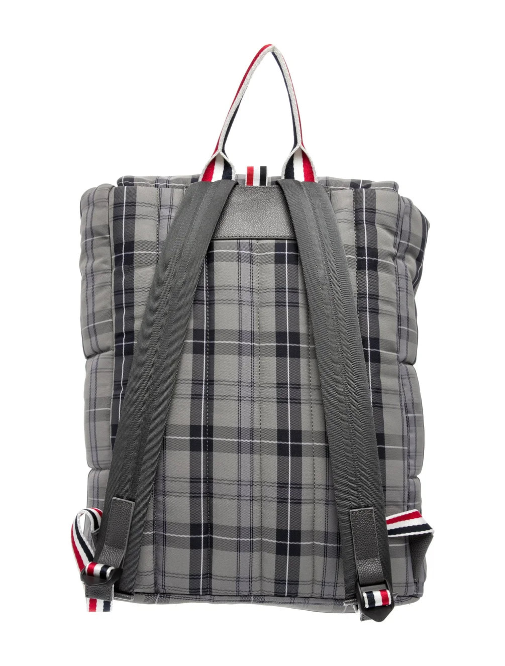 Thom Browne Plaid Printed Backpack