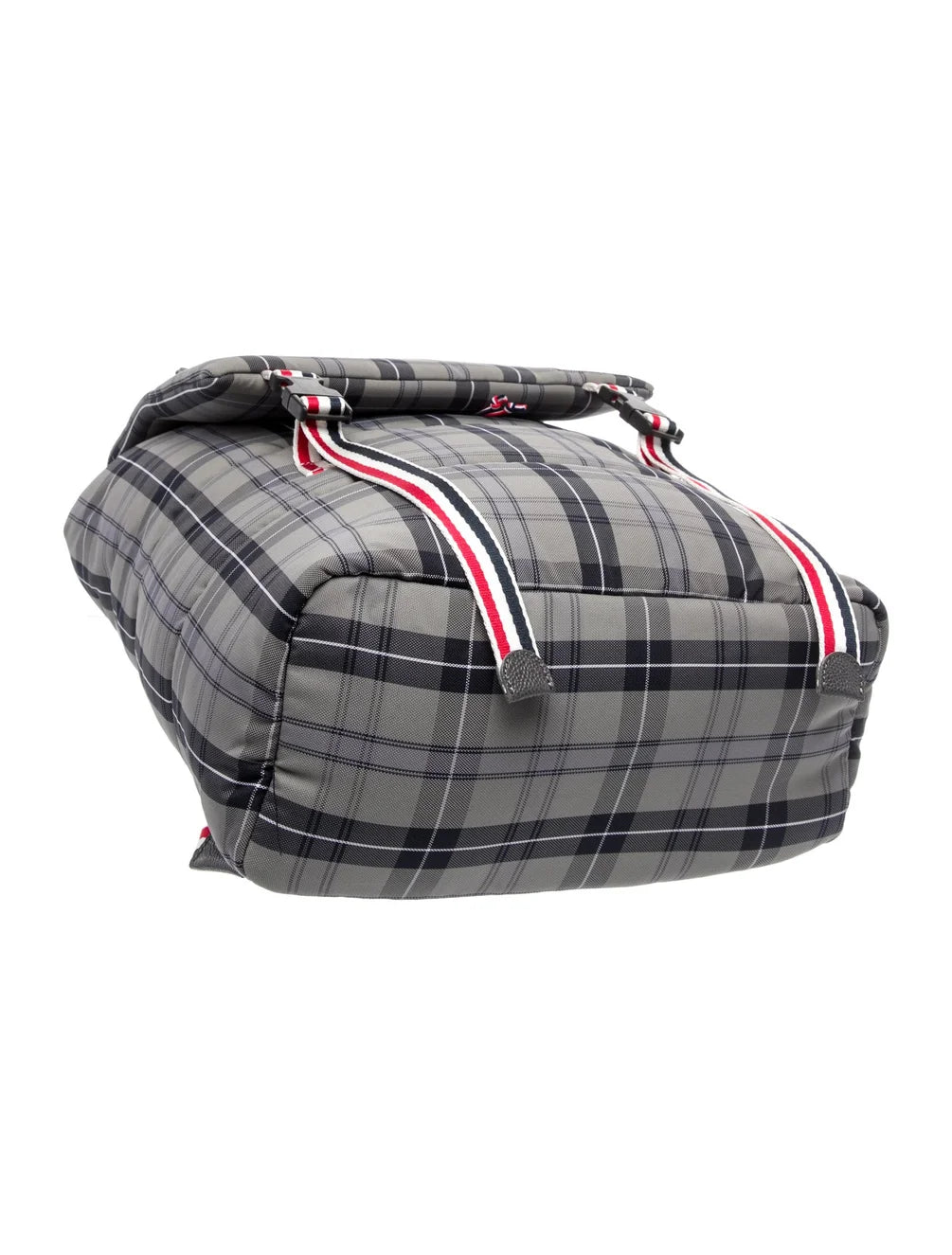 Thom Browne Plaid Printed Backpack