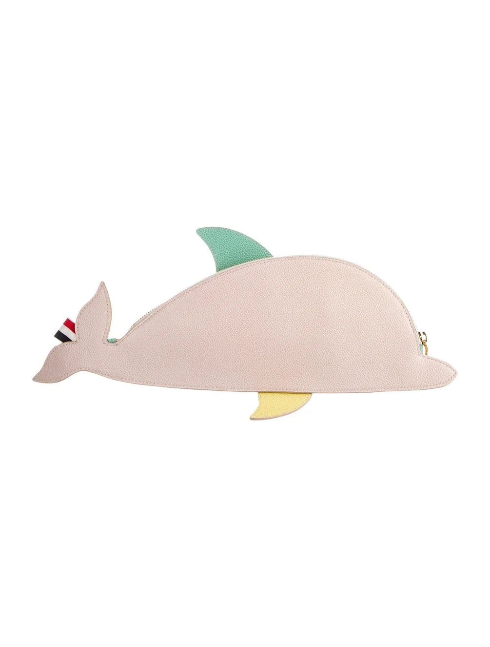 Thom Browne Leather Dolphin Clutch